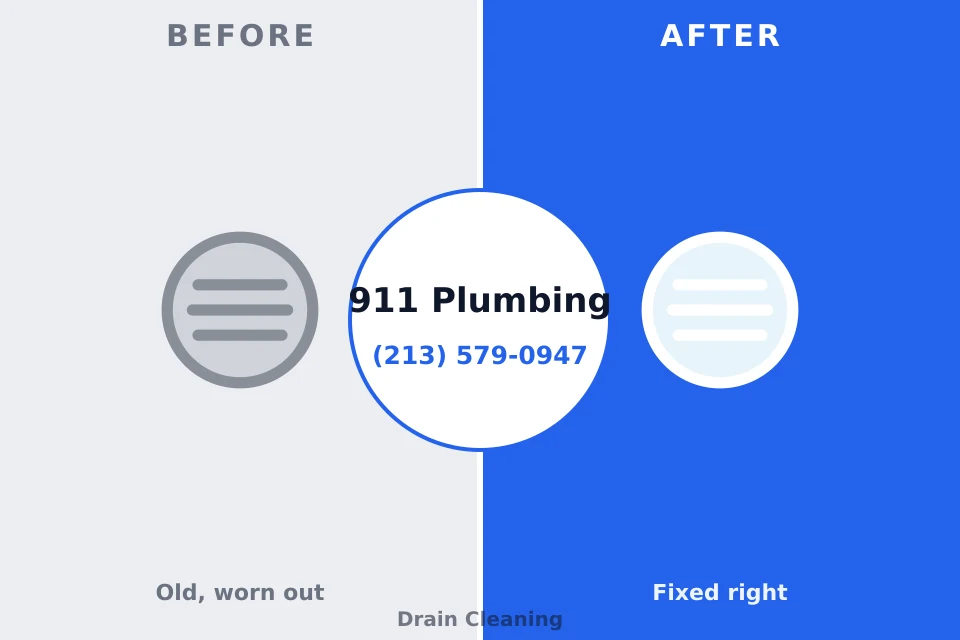 Before and after: plumbing repair Mifflinburg, PA
